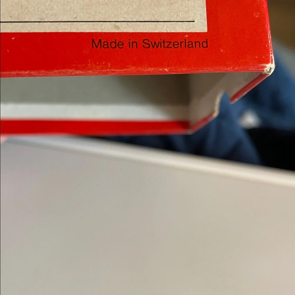 VTG Cleco Silver Stopwatch by Clebar Watch Co New York in original box.